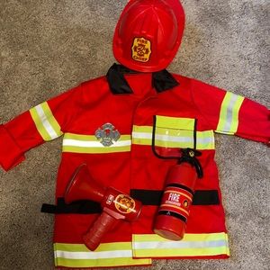Melissa and Doug Fireman Chief Costume